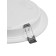 The built -in LED LED "downslate" 18W, 6500K, 1710 lm, 220V, 176x28 mm, circle 105329