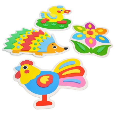 Soft picture for kids "Funny animals"-3
