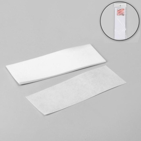 Strips for depilation, 20 × 7 cm, 10 pcs, white color-2
