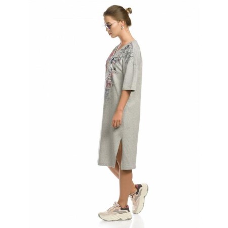 Women's dress, size XS, gray color-1