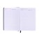 Dated diary of 2025, A6+, 176 sheets "Lyon", solid cover, pancake embossing, with liesa, block 80 g/m2, blue