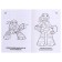 Stick and color “superheroes. Ninja turtles ”, 16 p.