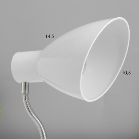 Sconces in the outlet "Classic" 1x10W E27 white 10x14.5x25 cm-8