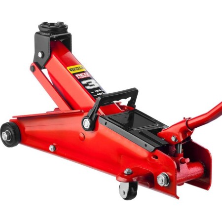 The jack of the rolling Stayer Red Force R-30 43154-3, with a high rise, 135-400 mm, 3 tons