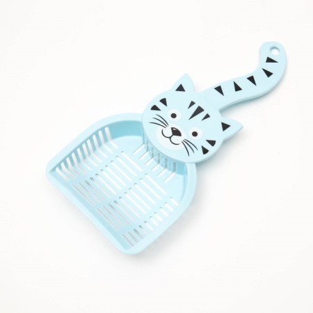 Supply for the toilet "Satisfied Cat", 28 x 12.5 cm, blue-1