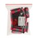 Signal vest, reflecting with adjustable size, pink