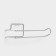 Holder for toilet paper shares, 17 × 8 cm, on Velcro