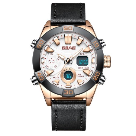 Watch is electronic watch, with an alarm clock, calendar, backlight, D-4.8 cm, L-19.2 cm, 3 atm