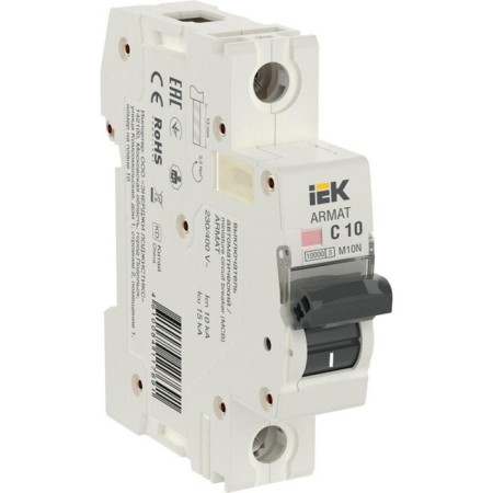 Circuit breaker automatic IEK AR-M10N-1-C010 1P, 10A,