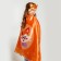 Carnival set "Red Lisichka": cloak, mask