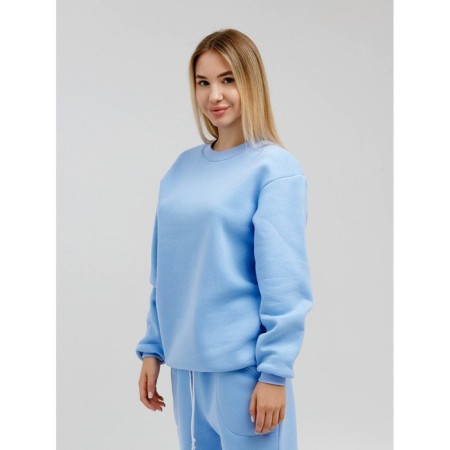 Women's sweel down with comb, size 48, blue color-9