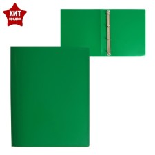 Folder on 4 rings A4, Calligrata, 25 mm, 500 μm, green