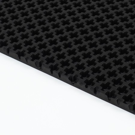 Animal rug EVA, cellular, 60 x 80 cm, black-6