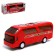 Bus "City", light and sound, works from batteries, red color
