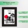 Photo frame MDF 15x21 cm "Trend" Wenge (plastic screen)