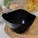 Rondo salad bowl, 2 l, black color