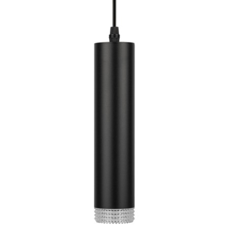 Suspended lamp PL18 BK/CL MR16 GU10 Ceiling cylinder black, transparent-2