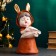 Steam stand "Pipsy Bunny" 14x14x31cm, 0.05 l, mix
