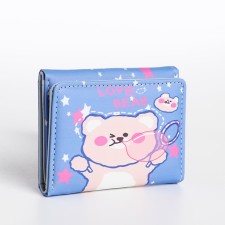 Wallet Children 12-01-13, 11*2*8 cm, department d/bill, d/card, d/coins, button, button,