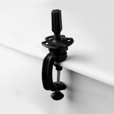 Bracket for training mannequins, universal, 8 x 23 cm, black color