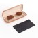 Case case on a cracker, brown color