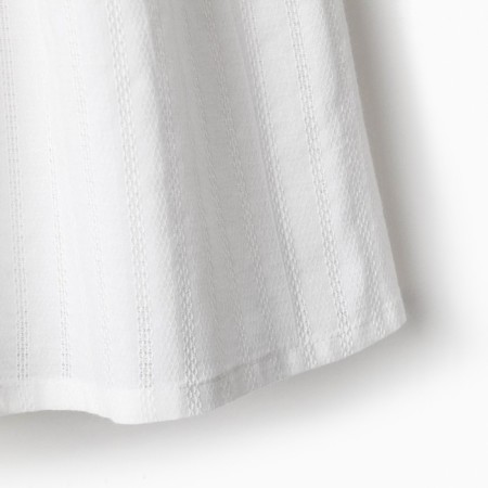 Sleeveless dress Minaku color white, height 104 cm-9