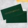 Gift envelope "Congratulations", embossing, designer paper, 22 × 11 cm