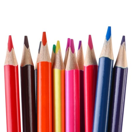 Colored pencils, 24 colors, bilateral, cold heart-8