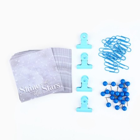 The set "Magic inside you", a paper block 150 liters, paper clips, buttons, clamps-1