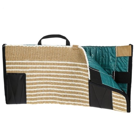 Jute lining on the sleeve for an IPO, solid, for a bite, with plastic, mix