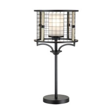 Светильник настольный Indigo, 10014/1T Black. 1х40Вт, E27, 300х300х620 мм, цвет матовый белый