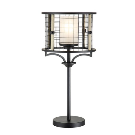TECHNOL Lamp Indigo, 10014/1t Black. 1x40W, e27, 300x300x620 mm, matte white color