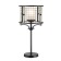 TECHNOL Lamp Indigo, 10014/1t Black. 1x40W, e27, 300x300x620 mm, matte white color