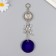 Suspension from the evil eye "Medallion and frog" 18 cm