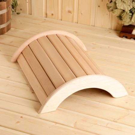 The headrest for the bathhouse and sauna, alder, 40 cm x 35 cm x 12 cm-2