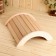 The headrest for the bathhouse and sauna, alder, 40 cm x 35 cm x 12 cm