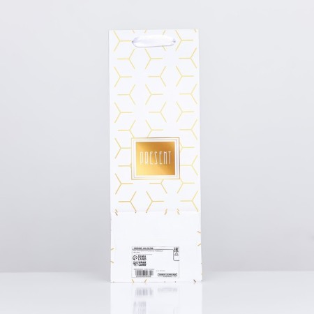 Package laminated for a bottle of "rhombics", 13 x 36 x 10 cm-1