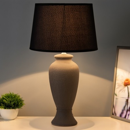 Elga table lamp E27 40W black 28x28x44cm Risalux-1