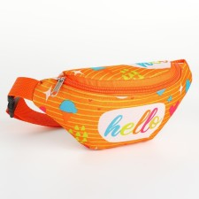 Board belt on a zipper, gray color