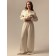 Women's suit (shirt and trousers) SL Home p. S, milk