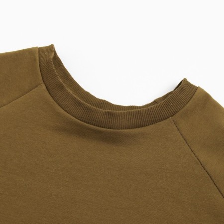 Female set (T-shirt, shorts) minku: casual collection color Khaki, rn 42-9