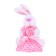 Soft toy "Rabbit", with a bag, species mix