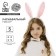 Carnival costume "Zayushka", rim - ears, tail, butterfly, thermonacleka