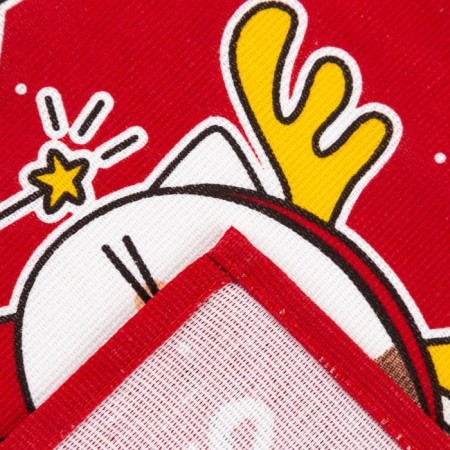 Towel "Dolyana" Merry Catmas 35x60 cm, 100% cotton 160 g/m2-3