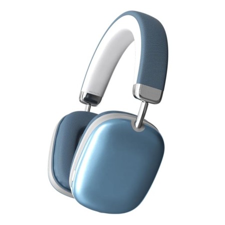 Wireless headphones RX-8, full-size, microphone, BT 5.3, AUX, 400 mAh, blue-3