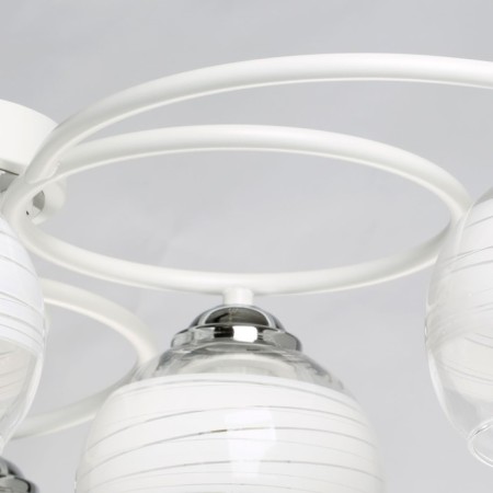 Chandelier "Grace", size 72x17x72 cm, 360W 6xe27-4