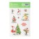 Paper stickers "New Year's History", 11 x 18 cm, New Year