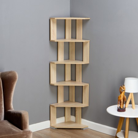 Corner rack 380x380x1563 cm, Sonoma-1