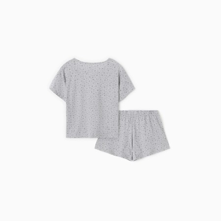PAZHAMA Women's KAFTAN "Stars", T-shirt, Shorts, R.48-50-7
