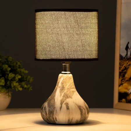 Board lamp "Canon" 1HE14 dark gray 15x15x28 cm Risalux-1